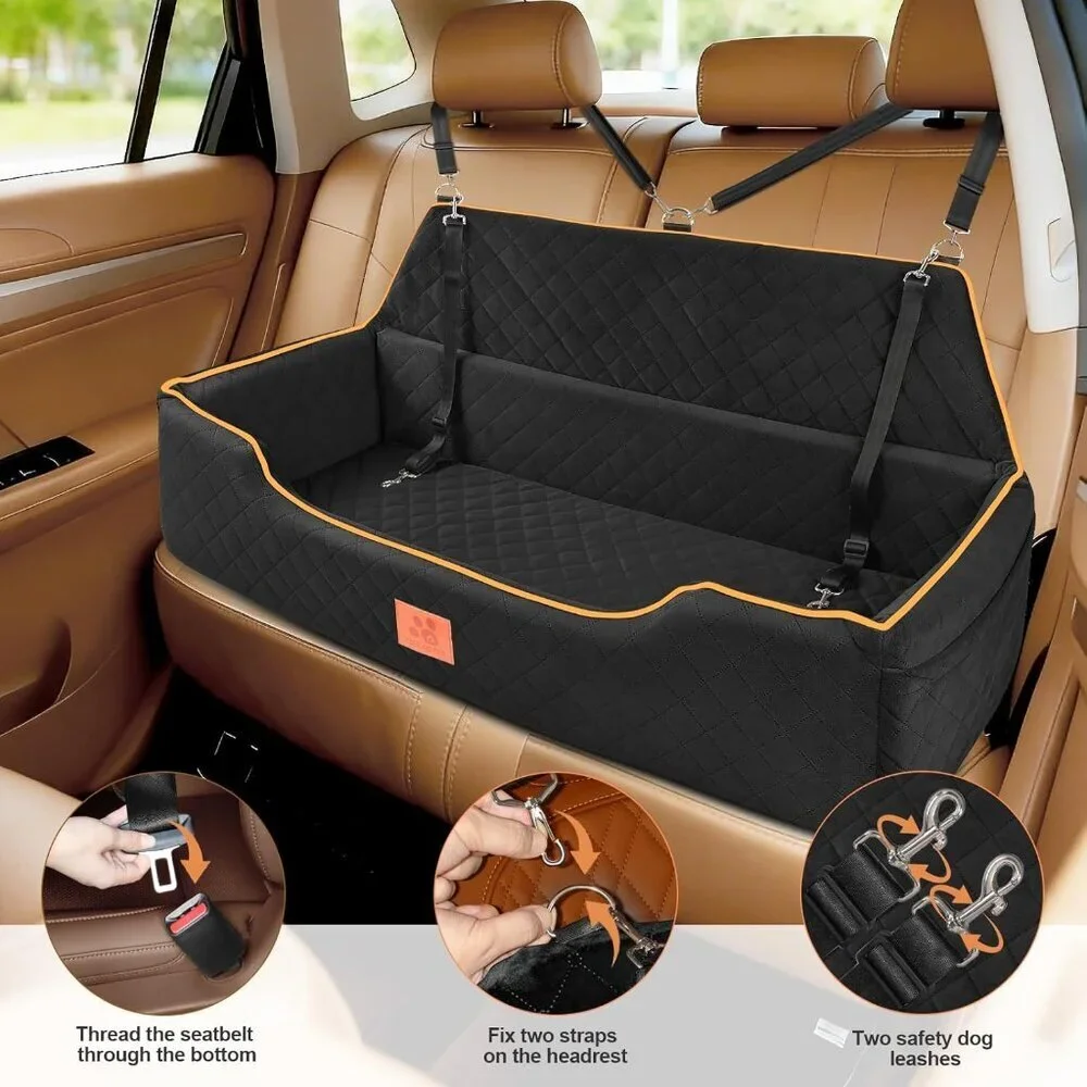 Large Dog Car Seat for Dods Under 100 Lbs